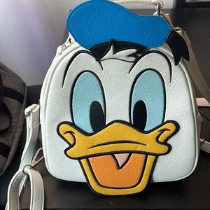 Double sided Donald and Daisy, Loungefly, Disney backpack
